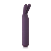 Фиолетовый вибратор с ушками Rabbit Bullet Vibrator - 8,9 см. - фото, цены