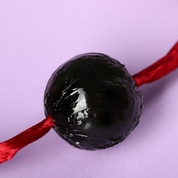 Леденец-кляп «Молчание-знак согласия» со вкусом чёрной смородины - 30 гр. - фото, цены