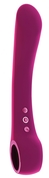Розовый гибкий вибромассажер Ombra - 21,5 см. - фото, цены