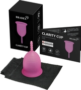 Розовая менструальная чаша Clarity Cup L - фото, цены