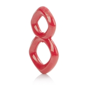 Красное эрекционное кольцо Crazy 8 - фото, цены