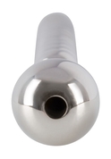 Серебристый уретральный стимулятор Penis Plug Piss Play - 14 см. - фото, цены
