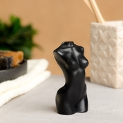 Черное фигурное мыло Женское тело №1 - фото, цены