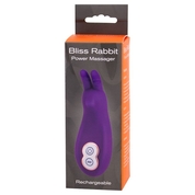 Фиолетовый клиторальный вибростимулятор Bliss Rabbit Power Massager - фото, цены