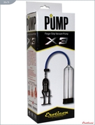 Прозрачная вакуумная помпа Eroticon Pump X3 с ручным насосом - фото, цены