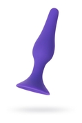 Фиолетовая анальная втулка Toyfa A-toys - 12,5 см. - фото, цены