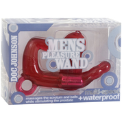 Красный мужской водонепроницаемый стимулятор Men S Pleasure Wand - фото, цены
