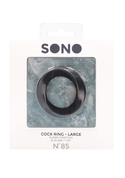 Черное эрекционное кольцо N 85 Cock Ring Large - фото, цены
