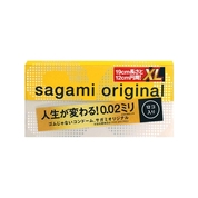 Презервативы увеличенного размера Sagami Original 0.02 XL-size - 12 шт. - фото, цены