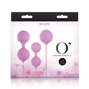 Набор розовых вагинальных шариков Luxe O Weighted Kegel Balls - фото, цены