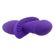 Фиолетовый вибратор Indulgence Wild Ride - 16,5 см. - фото, цены