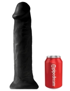 Черный фаллоимитатор-гигант на присоске 14 Cock - 36 см. - фото, цены
