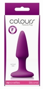 Фиолетовая анальная мини-пробка Mini Plug - 9 см. - фото, цены