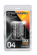 Прозрачная насадка с бороздками Stay Hard Cock Sleeve 04 Clear - фото, цены
