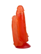 Фаллоимитатор гелевый для анально-вагинальной стимуляции - 17 см. - фото, цены