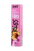 Блеск для губ Gloss Vibe Tutti-frutti с фруктовым ароматом и эффектом вибрации - 6 гр. - фото, цены