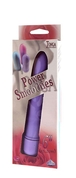 Классический фиолетовый вибратор Ceramitex Power Smoothies - 15,2 см. - фото, цены