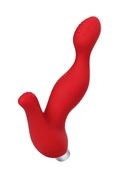 Красный силиконовый вибростимулятор простаты Proman - 12,5 см. - фото, цены