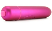 Ярко-розовый вибратор Ro-160 - 16 см. - фото, цены