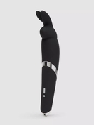 Черный вибратор Rabbit Rechargeable Wand Vibrator - 26,7 см. - фото, цены