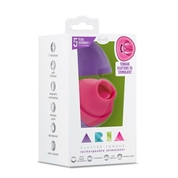 Фиолетовый вибростимулятор Flutter Tongue - фото, цены