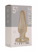 Стеклянная анальная пробка Butt Plug Basic 5 Inch - 12,7 см. - фото, цены