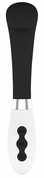 Черный вибратор Aceso с утолщенной головкой - 20,8 см. - фото, цены