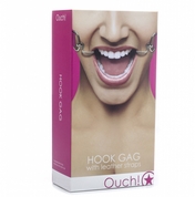 Розовый расширяющий кляп Hook Gag - фото, цены