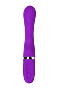 Фиолетовый вибратор Pilo с wow-режимом - 20 см. - фото, цены
