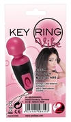 Мини-вибратор Key Ring Vibe в виде брелка - 6,5 см. - фото, цены