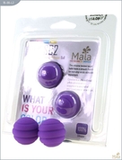 Металлические шарики Twistty с фиолетовым силиконовым покрытием - фото, цены