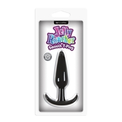 Гладкая черная анальная пробка Jelly Rancher T-Plug Smooth - 10,9 см. - фото, цены