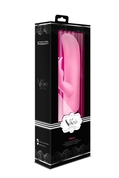 Розовый вибратор с клиторальным отростком Vilain Bianca Passion - 18 см. - фото, цены