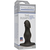Чёрная анальная пробка TitanMen The Rumpy - 16,5 см. - фото, цены