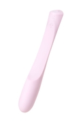 Нежно-розовый гибкий водонепроницаемый вибратор Sirens Venus - 22 см. - фото, цены