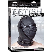 Глухой шлем-маска Full Contact Hood Black - фото, цены