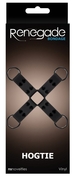 Черная крестообразная связка Bondage Hogtie - фото, цены