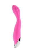 Розовый вибратор для G-стимуляции The Louise - 21,6 см. - фото, цены