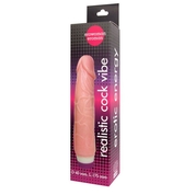 Вибратор Realistic Cock Vibe телесного цвета - 20 см. - фото, цены