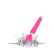 Розовый wand-вибратор - 20 см. - фото, цены