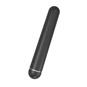 Классический чёрный вибратор F5 - 18 см. - фото, цены