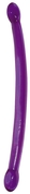 Двусторонний фиолетовый фаллостимулятор Double Trouble - 43 см. - фото, цены