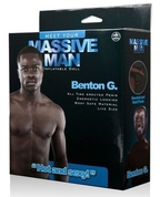 Надувной секс-мужчина с фаллосом Massive Man Benton G. Love Doll - фото, цены
