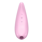 Розовый вакуум-волновой стимулятор Satisfyer Curvy 3+ - фото, цены