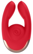 Красный клиторальный стимулятор Fancy - 9,8 см. - фото, цены