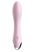 Нежно-розовый вибростимулятор Loving - 18 см. - фото, цены