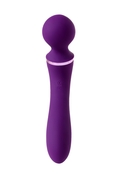 Фиолетовый вибромассажер Eromantica Uma - 20 см. - фото, цены