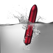 Красный мини-вибратор Rouge Allure - 16 см. - фото, цены
