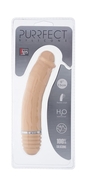 Телесный силиконовый вибратор-реалистик Purrfect Silicone Vibrator 6inch Flesh - 15 см. - фото, цены