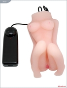 Мастурбатор «Женское тело» с вибрацией - фото, цены